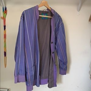 Periwinkle cardigan. Colours by Alexander Julian